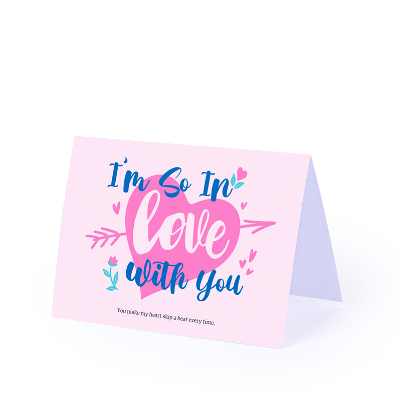 I'm So In love With You Card